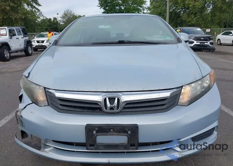 2012 Honda Civic Ex from USA, damaged, VIN 19XFB2F81CE061334